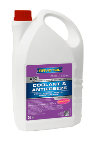 RAVENOL ETC Concentrate Protect C12evo - 5L. Universal frostvæske