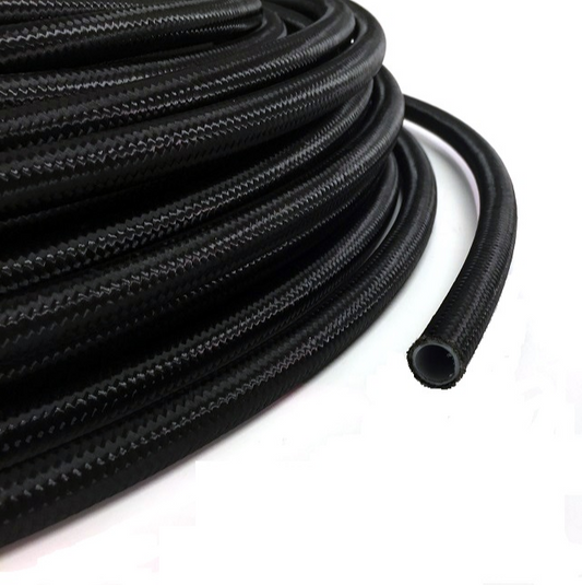 PTFE nylonomspunnen AN-slang