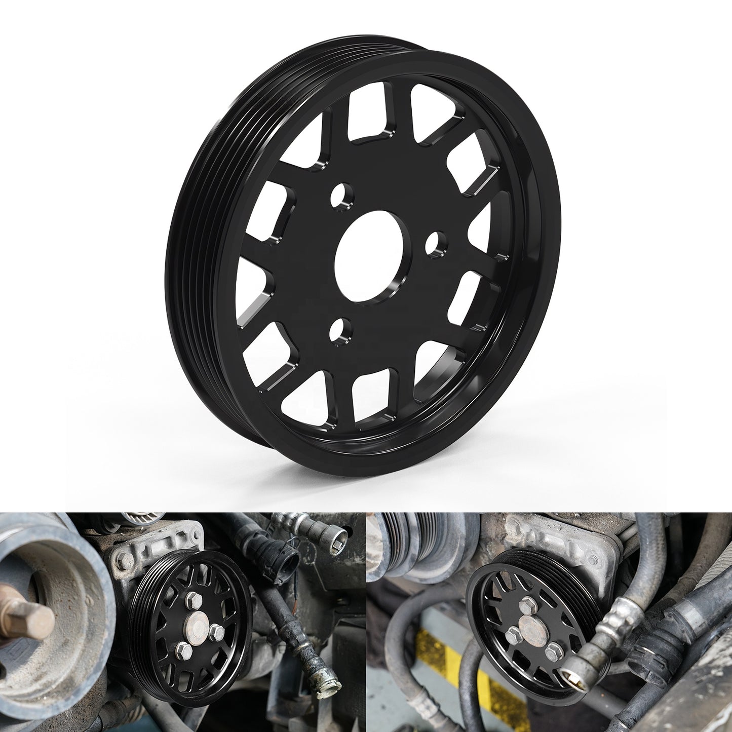 M52TU/M54 Aluminium servopumpe reimhjul